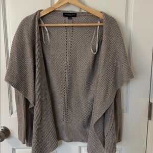 Philomena Petti Taupe Knit Shawl